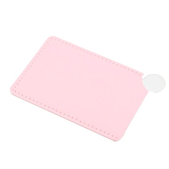 Unzerbrechlicher, bruchsicherer Kosmetikspiegel aus Edelstahl in Volltonfarbe