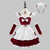 Maid Christmas Costume, Women’s Christmas Party Activity Cosplay Outfit