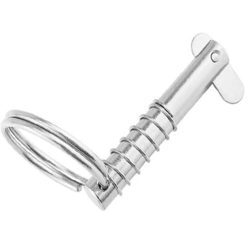 2 Pcs 8mm 316 Stainless Steel Quick Release Pin – Marine Grade Bimini Top Deck Hinge Pin For Boat Canvas Support Hardware