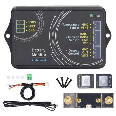 Monitor baterie Multifunkční Měřič napětí proudu Coulometr Ovládání APP 0?120V 0?400A