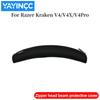 YAYINCC Replacement Mesh/Protein skin Ear pads+Zipper headband cover Combo For Razer Kraken V4/V4X/V4Pro/Kitty V2 Pro Headphones