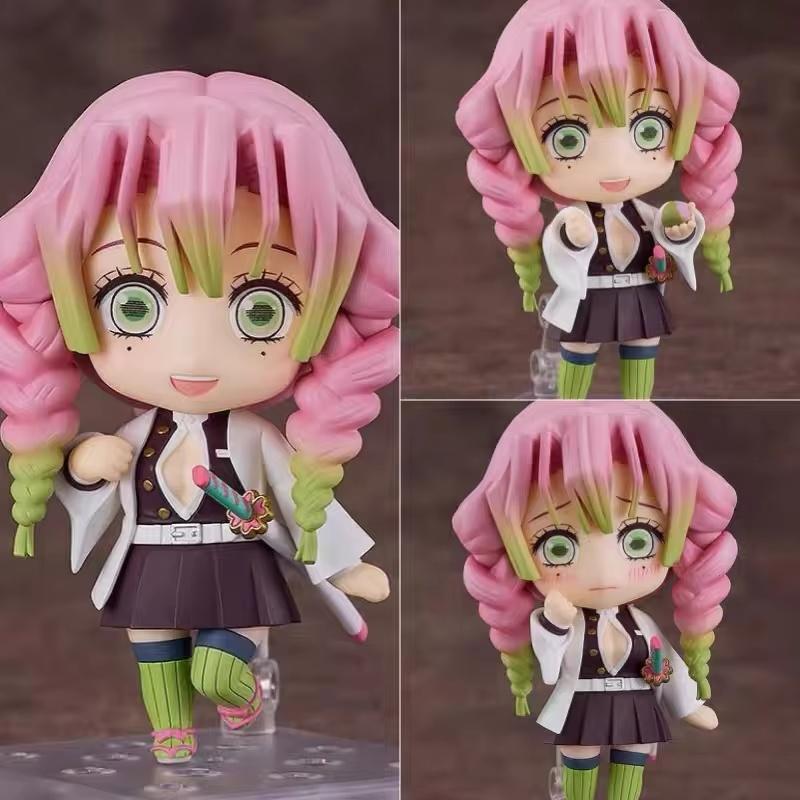 2217 Kanroji Mitsuri 2218 Tokitou Muichirou Bewegliche Figuren Set Niedliche Anime Sammlerpuppen Überraschungsgeschenk