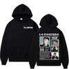 La Pantera Tour 2025 Merch Hoodie Vintage Gewassen Katoen Pullover Unisex Lange Mouw Fleece Metaal Rock Gothic Streetwear Top Cadeau 2026 Hete Verkoop