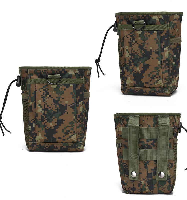 Men Outdoor Tactical Molle Pouch EDC Multifunktionsbälte Midjeväska Telefonficka