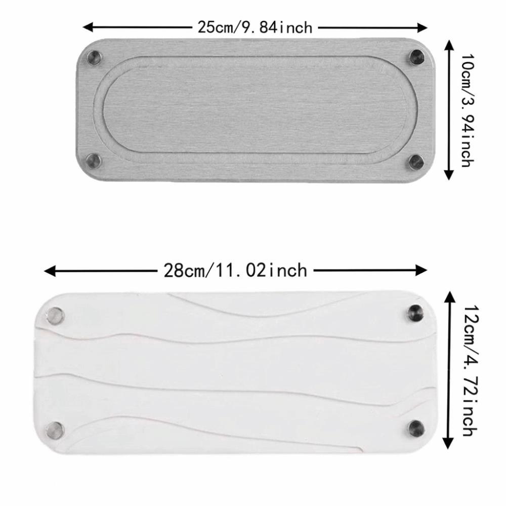 Absorbent Diatom Mud Coaster Quick-Drying Multipurpose Bathroom Sink Organizer Durable Non-Slip Diatom Mud Sink Tray Home