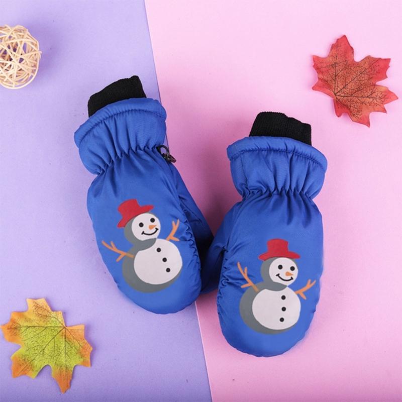 Kids Ski Gloves Comfortable & Stylish Gloves Warm & Durable Gloves Lightweight Perfect for Outdoor Activities in Winter