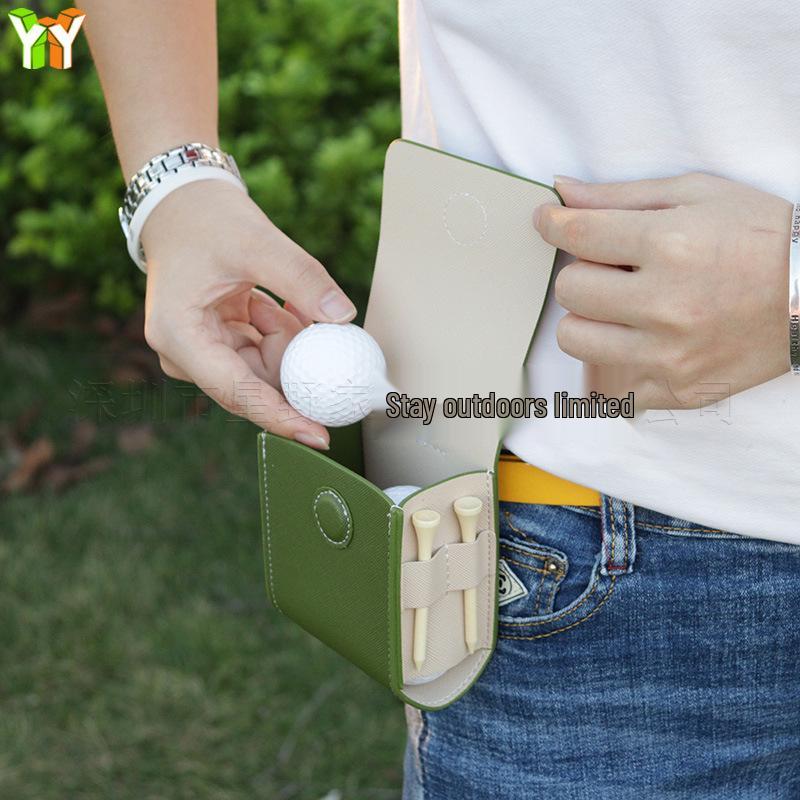 In-Stock Waist-Mounted Golf Rangefinder & Ball Bag with Buckle