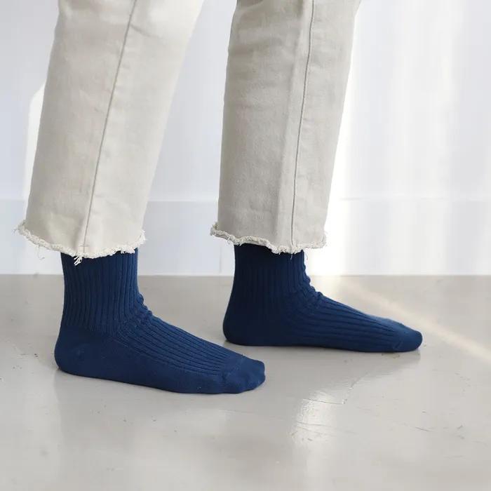Everyday Thick Washed Design Socks for Women and Men