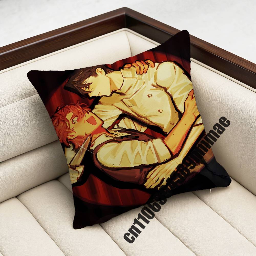 Game DDead Plate Vince Rody Vincent Throw Pillow Case Sham For Xcm Xcm Square Bedroom Pillowcase Cushion Cover