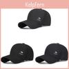 Polyester Baseball Cap With Adjustable Strap For Men And Outdoor Sun Protection