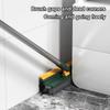 UNTIOR Cleaning Brush Long Handle 180°Rotating with Squeegee Mop for Household Wall Corner Patio Bathroom Tub Tile Floor Cleaner