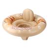 Baby Removable Foot Baby For 6 Months 3 Years Old Hand Pump Included Float, SPF50+ Sunscreen, Sunshade, Bath, Kids, Pad, Safe, - Kids, (Beige)