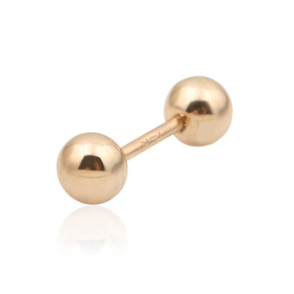 [14K Gold] Gold Ball Piercing