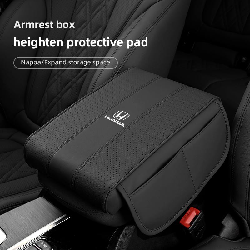 Memory Cotton Car Armrest Cushion Armrest Box Heighten Pad For Honda Civic Accord Fit Jazz Pilot CRV Odyssey Passport City HRV ajv256