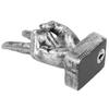 Resin Finger Gesture Sculpture Creative Statue Home Office Desktop Bookcase Ornament DecorSilver