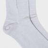 Daiso Vertical Line Point Long Neck Socks