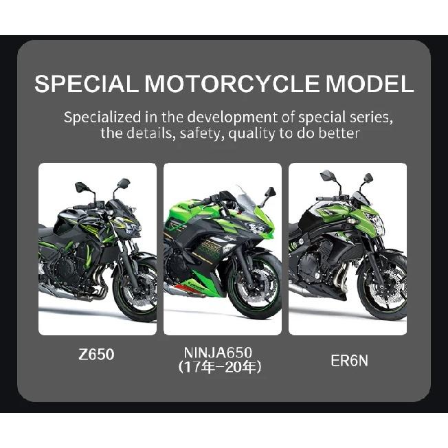 Mrrangt Motorcycle Metal sintering brake pad fit for KAWASAKI ER6N ER6F Z650 NINJA650 2006-2016 NINJA 650 2017-2020