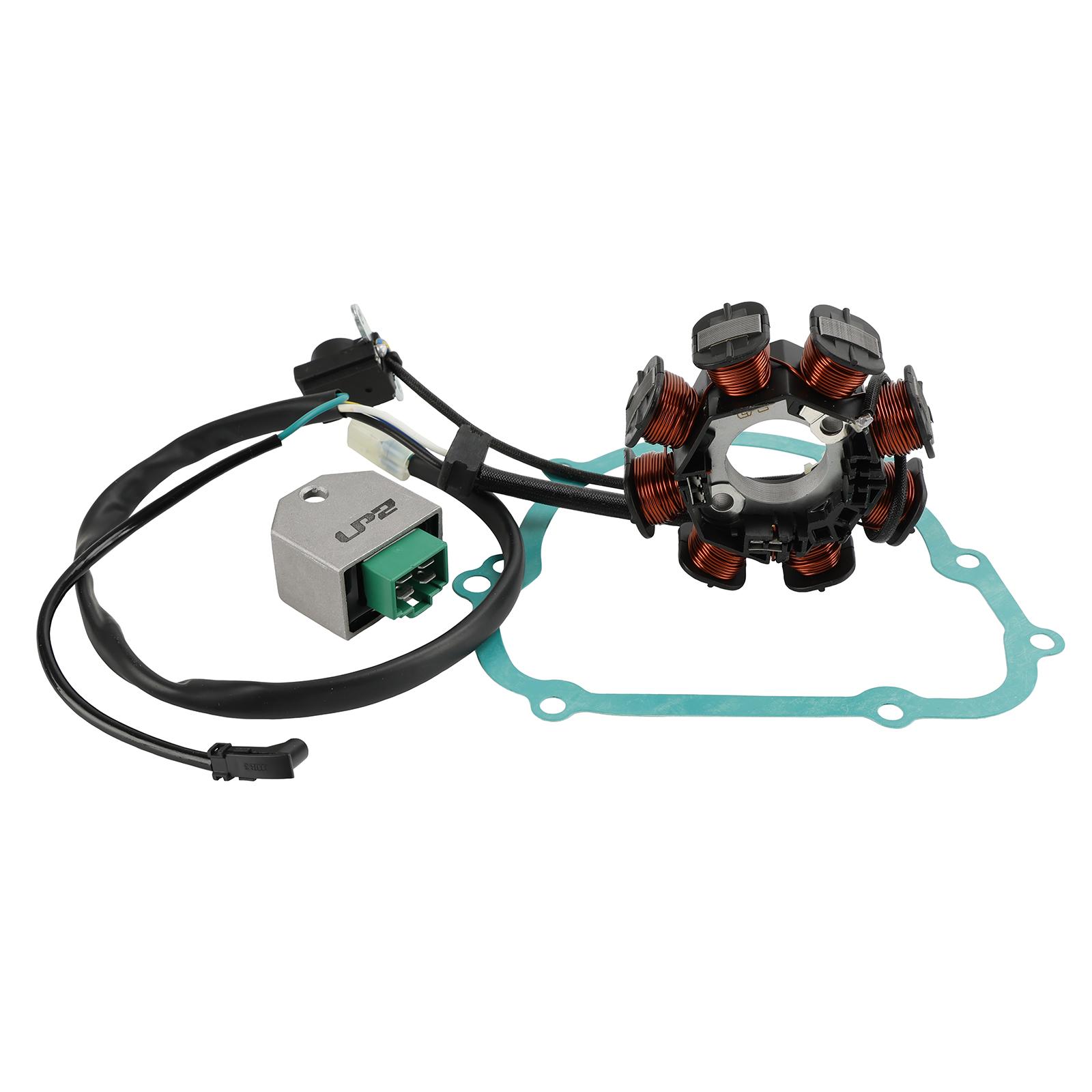 

Generator Stator Regulator & Gasket For Kawasaki KLX 140 KLX140L KLX140G 08-2023