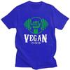 Vegan Power Graphic Tee for Unisex Short Sleeve Pure Cotton Breathable T-Shirt