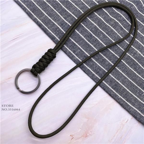 New Fashion Pendant Lanyards Necklace Keychain Phone Strap For Phone USB Holder Charms Keyring Buckle Rope Anti-slip Cord