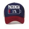 Summer Harajuku Funny Vibrant Spanish Letter Print baseball cap Streetwear Fashion Harajuku Unisex Women caps mesh trucker hats