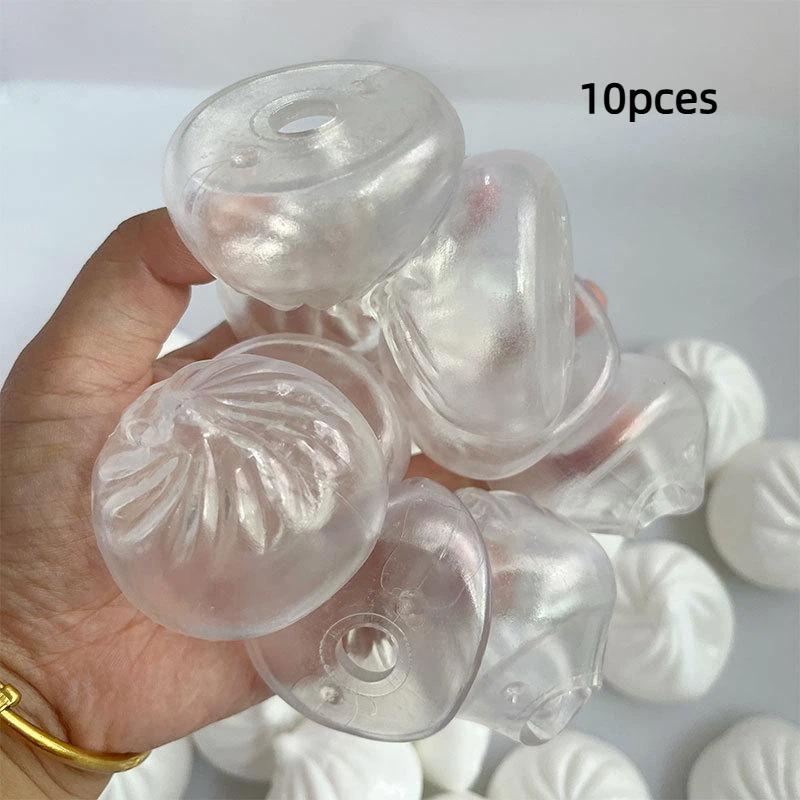 1/5/10Pcs Dumpling Shape DIY Stress Ball Kit Pressure Ball Skin For Kids Teens Adults Students Travelers Travel Home Decoration