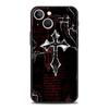 Cross Pattern Element Design Phone Case Cover for iPhone 17 16 15 14 13 12 Pro Max 11 Pro Max 17 AIR Plus Shockproof Soft TPU