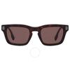 Burberry Dark Brown Rectangular Men S SunglaSSeS Be4403 300273 51