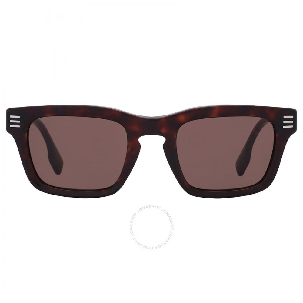 

Burberry Dark Brown Rectangular Men s Sunglasses BE4403 300273 51