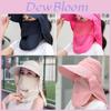 Sun Protection Cap For Women With Large Brim And Detachable Top For Summer Outdoor Activities