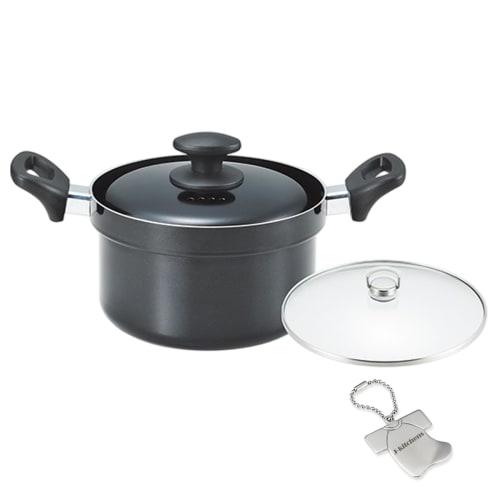 J-kitchens Delicious Rice Cooker, 5-cup Capacity, Gas/IH Compatible, Fluoroplastic Coating, Original Tag Included