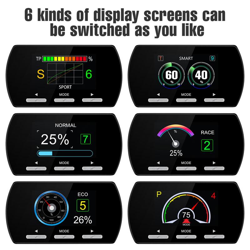Car Electronic Throttle Controller Accelerator Tuning 9 Drives 5 Modes Racing Accelerator Potent Booster For BMW For Ford Ranger