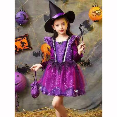 Girls Halloween Cosplay Magic Wand Candy Kids Children Dress Girl Party