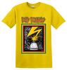 Unisex Gömlek Pamuklu Oversize Büyük Beden BAD BRAINS Bad Brains Tişört (Sarı) Pamuk