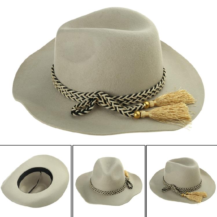 Klassisk Unisex Hatt Cowboyhatt för Resor för Utomhussammankomster Semester