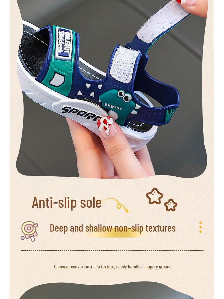 Kids' Summer 2024 Non-slip Slippers for Boys & Girls: Indoor, Bathroom, Beach Sandals.
