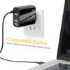 PD65W Multi-Port Fast Charger: 2 PD + 3 USB Ports, Compatible with Apple Devices