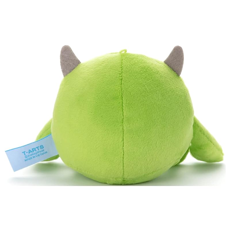 Takara Tomy Arts (TAKARATOMY A.R.T.S) Pixar Character Washable Beans Collection Mike Plush Toy, Approximately 14cm Tall