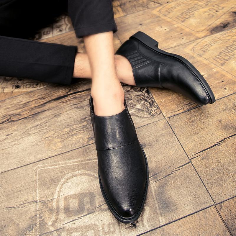 Man Shoes Leather Summer Autumn Loafers Breathable Male Flats Comfortable Moccasins Slip On Driving Footwear Chaussures Hommes 4