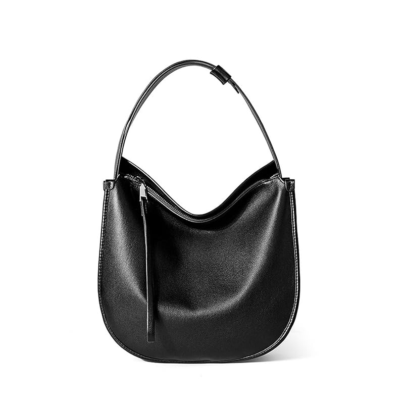 

[Aladeno] genuine leather tote bag ladies handbag 2way Vertical shoulder bag lightweight large capacity Fashionable Crossbody Shoulder bag bucket bag