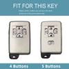 For Toyota Noah Voxy Alphard Vellfire Previa Estima Isis Car Remote Key Shell Fob Protector Cover Auto Keyless Protector Case