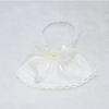 White Princess Dress & Headband Set for 20cm Cotton Dolls - 10cm/20cm Size Dress-Up Accessories