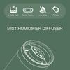 3L Nebel-Luftbefeuchter-Diffusor, zwei Nebel, leiser Luftbefeuchter, Top-Füllung, kühles Nebel-ätherisches Öl
