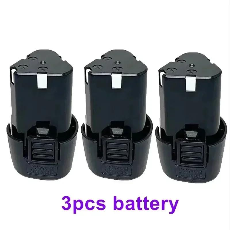 100% New 12V 9800mAh Type B Electric Tool Universal Charging Battery, Electric Screwdriver, Drill Lithium-Ion Battery