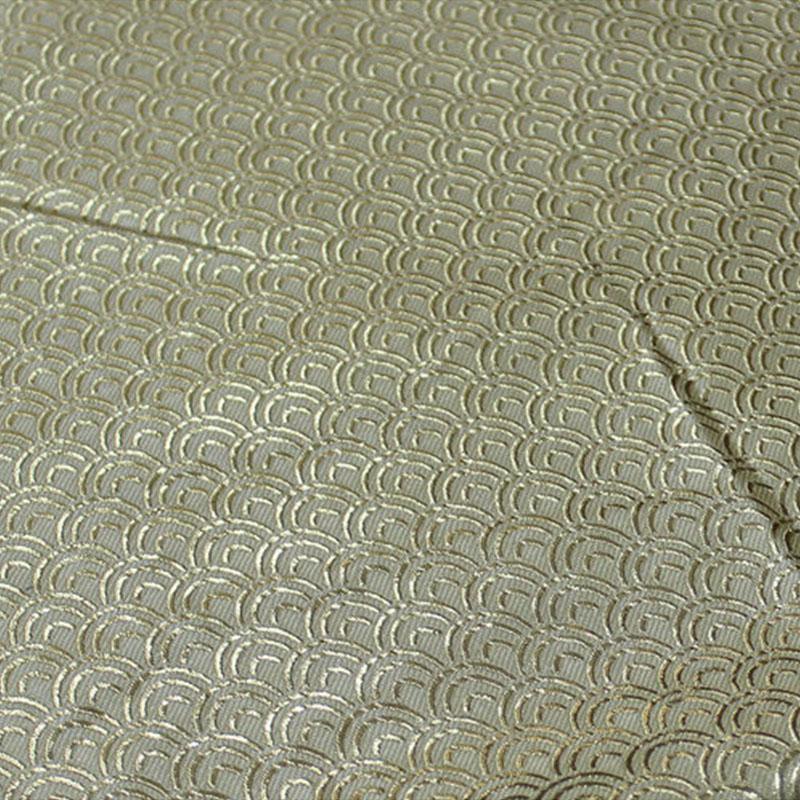 Robă mongolă în stil chinezesc de 50x140 cm, țesătură jacquard, brocart, model la scară retro, țesătură din satin mătăsos pentru material de cusut DIY