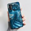 Anti-scratch Casing For TCL 30 SE/TCL 30E/TCL 306/TCL 305 Cover Soft Silicone Black Shell Golden Butterflie And Flower Pattern