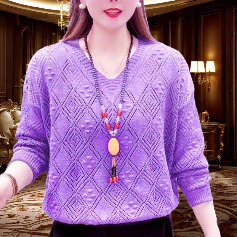 Western-style Knitwear, Women's Sweaters, Thin Knitwear, Long-sleeved Knitwear