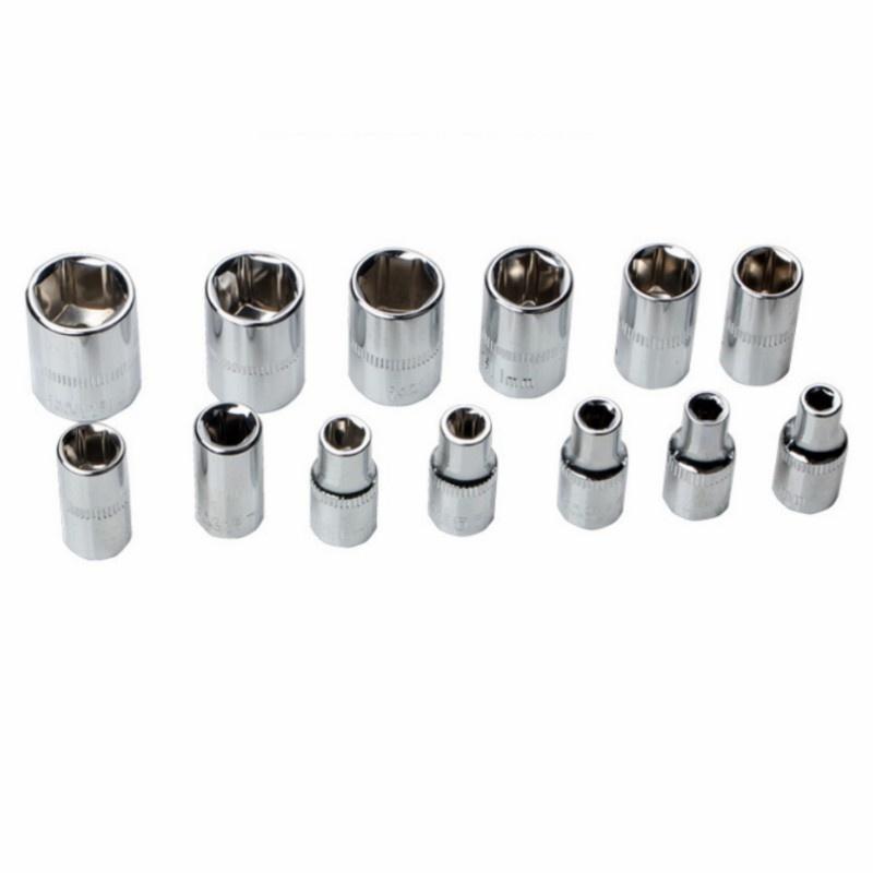 46-teiliges Set mit Kombinationsschlüsseln, Innensechskant, Kfz-Wartungswerkzeug, Steckschlüssel-Kombinationswerkzeug, Hardware-Werkzeug