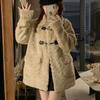 Coat for Women Fleece Thickened Plush Autumn Winter Windbreaker Oversize Casual  Jacket
