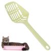 Deep Shovel PP Triangle Large Cat Litter Scoop with Back Hook Cleaning Shovel Tool  Cat Litter Box